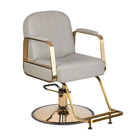 Gabbiano fotel fryzjerski Acri złoto - beżowy